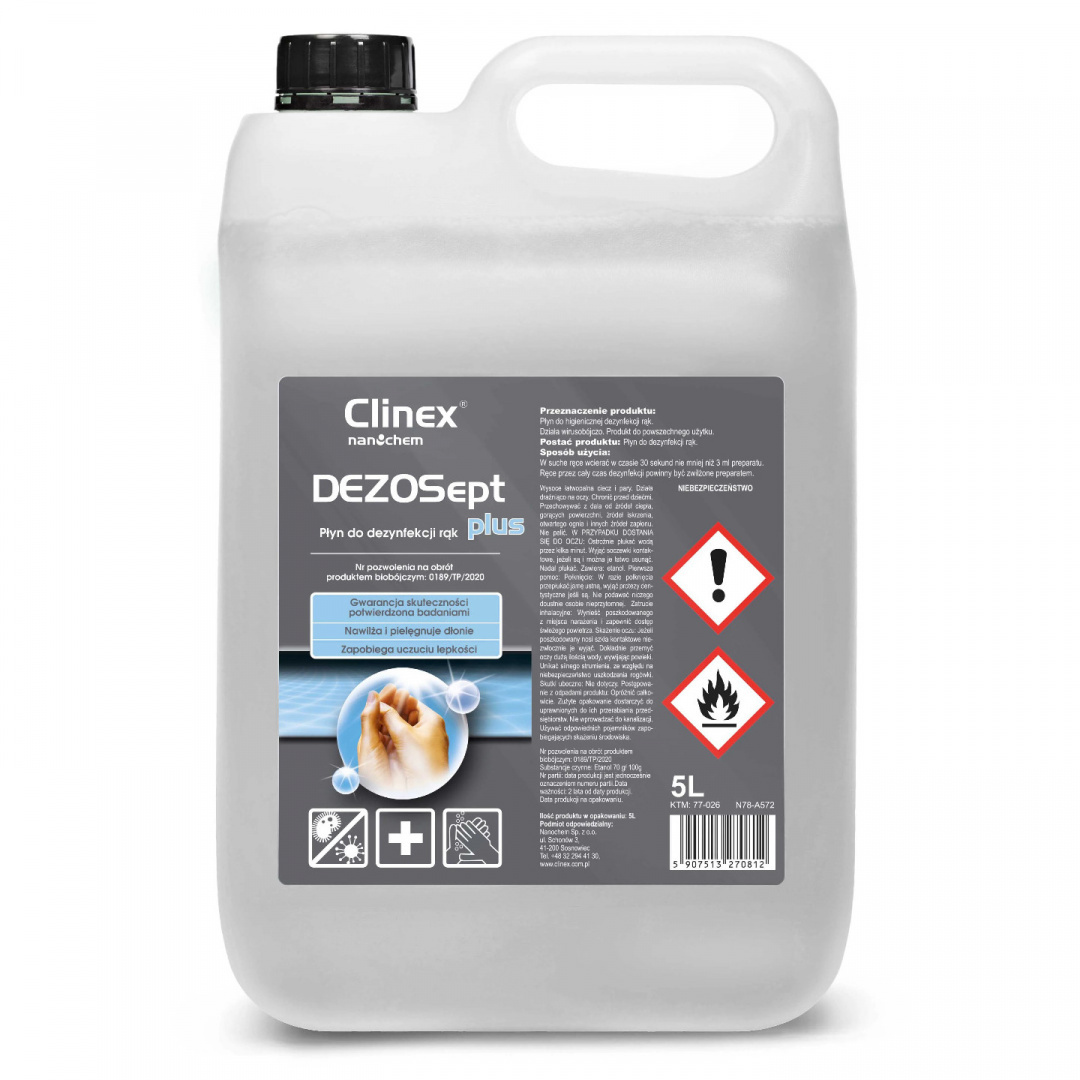 Clinex Dezofast Plus 5l