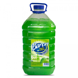 Mydło w płynie antybakteryjne BARON 5L Zielone Jabłko