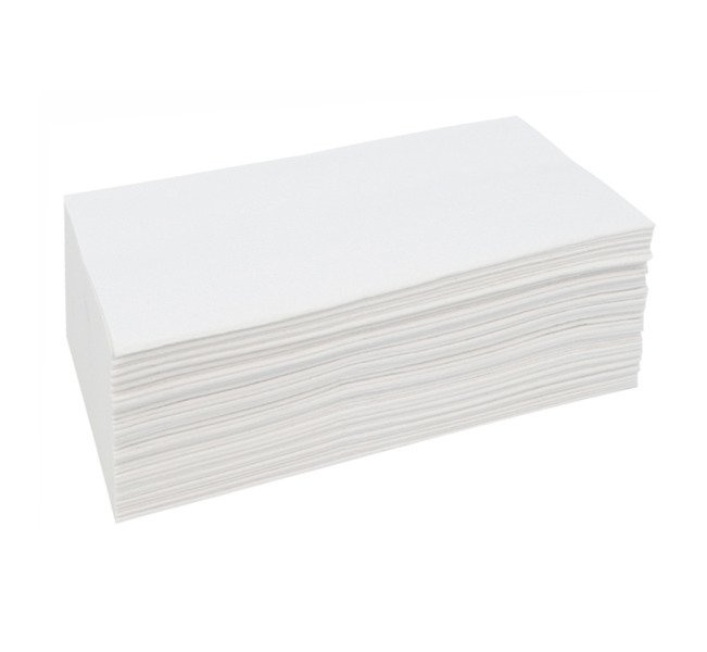 Ręcznik papierowy składany ZZ Biały 1 warstwowy Celuloza 4000 szt