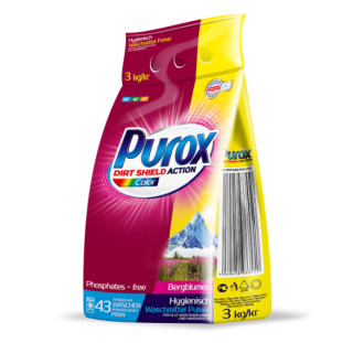 Proszek do prania PUROX 3kg Color