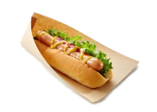 Torebka - koperta Hot-Dog papierowa brązowa 80x220mm 1000szt.