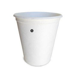EKO kubek papierowy Z PULPY, trzciny cukrowej do kawy, herbaty 300ml, 90mm, 50 szt.
