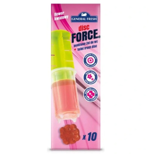 General Fresh Disc Force Punktowy Żel Do Toalet Kwiatowy 60ML