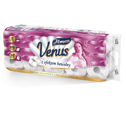 Papier toaletowy Almusso Venus Ametyst 3-warstwy 10 rolek