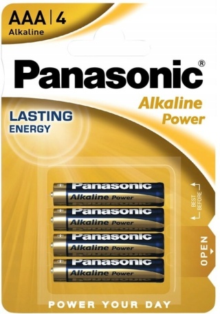 Bateria Panasonic Alkaline Power LR3 / AAA 4szt