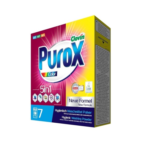 Proszek do prania Purox Color 490 g (7 prań)